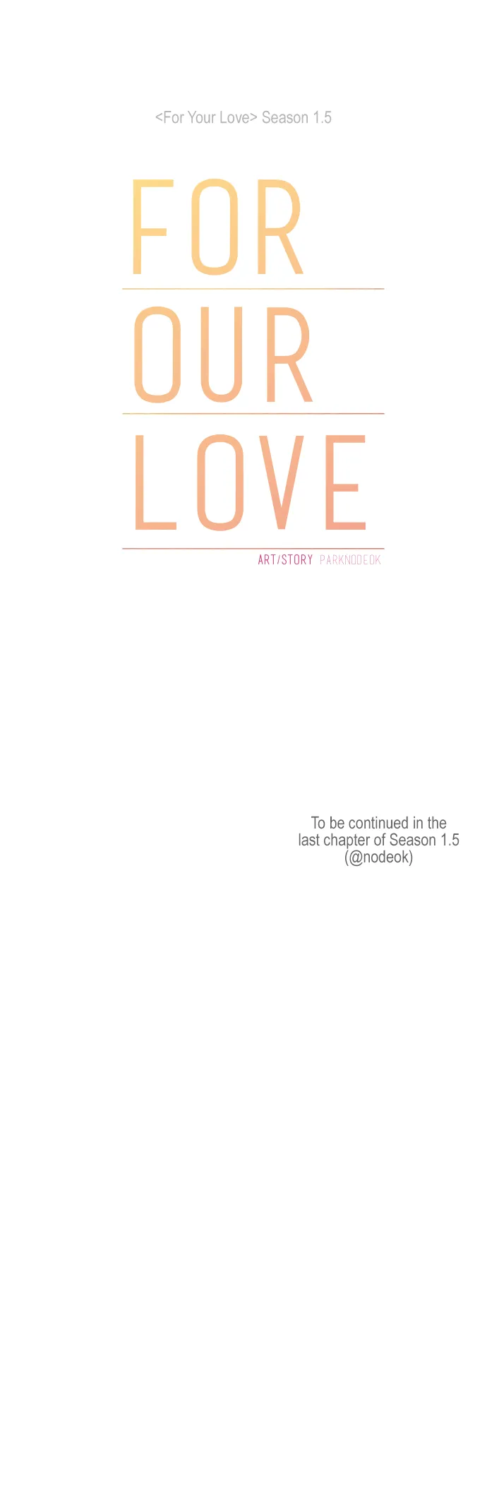 Read For Your Love chapter 84 image 33 on Lezhin