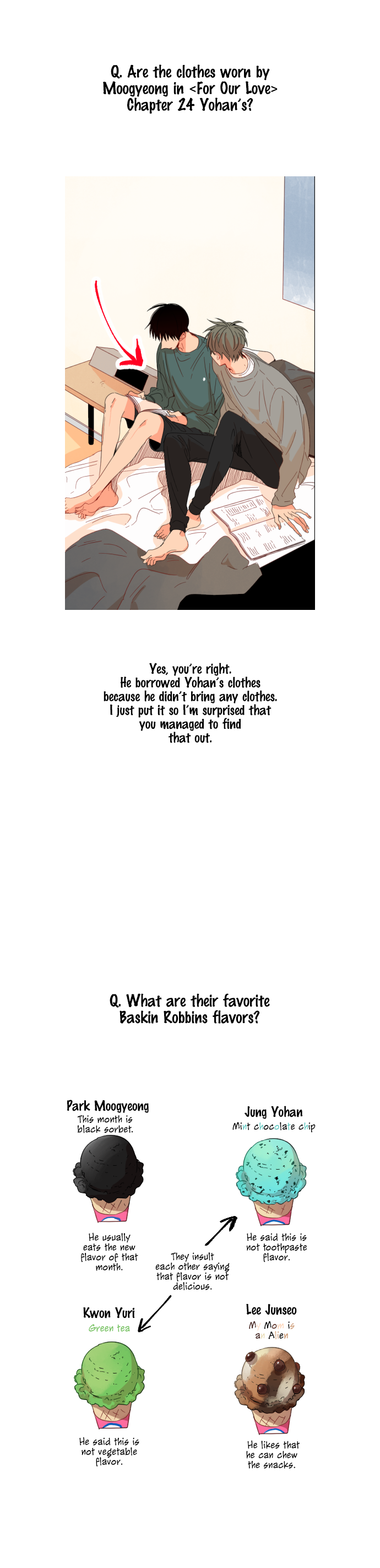 Read For Your Love chapter 85.6 image 9 on Lezhin