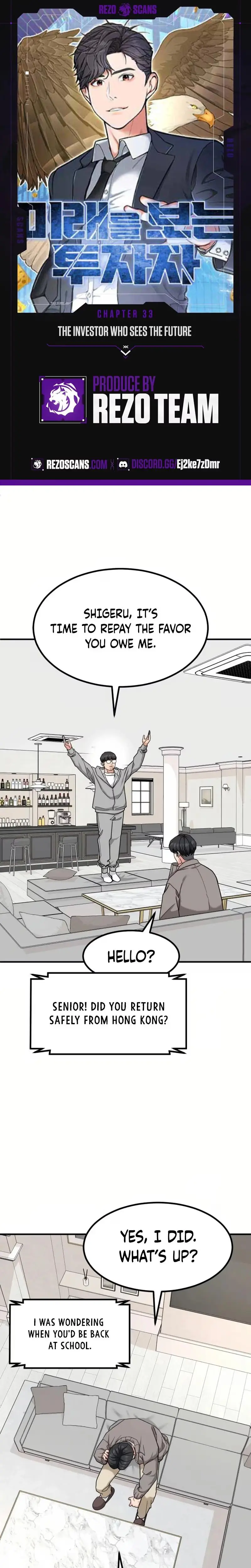 Read Foresighting Investor chapter 33 image 0 on Lezhin