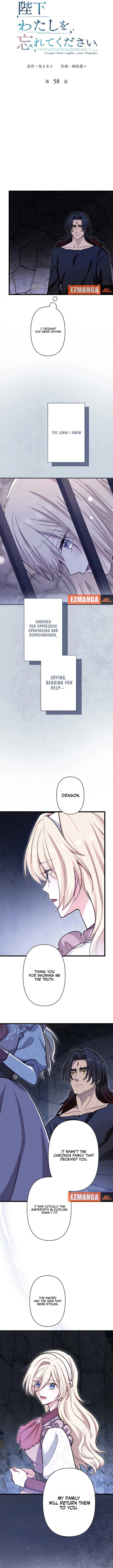 Read Forget That Night, Your Majesty chapter 58 image 1 on Lezhin