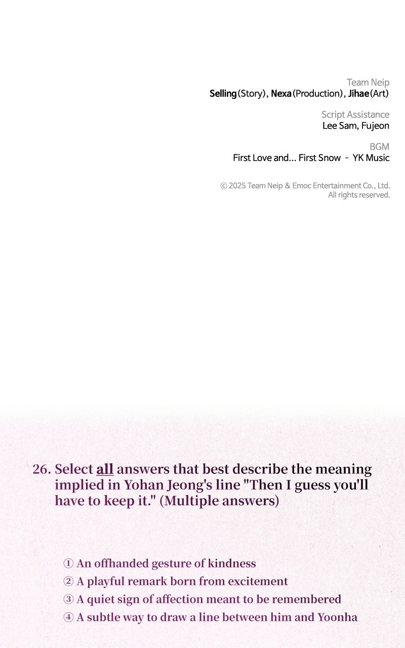 Read Four Options chapter 26 image 106 on Lezhin