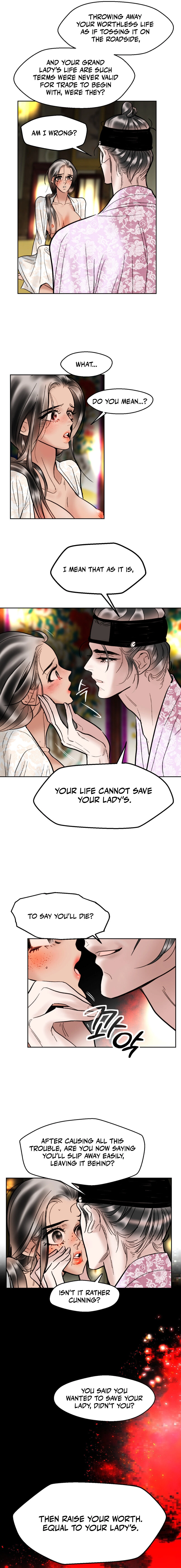 Read Fox Eyes Briefly Opened chapter 14 image 8 on Lezhin