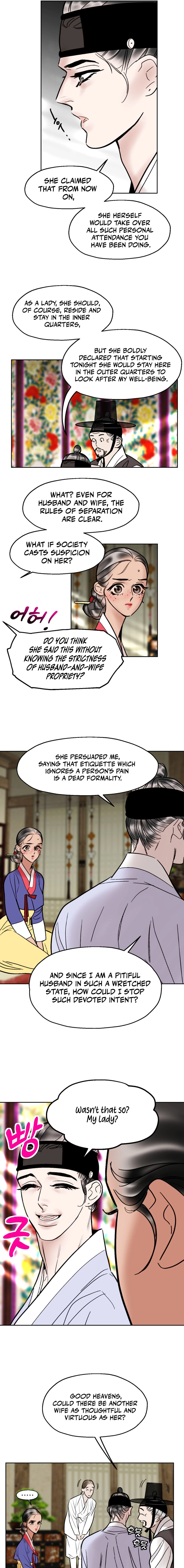 Read Fox Eyes Briefly Opened chapter 17 image 4 on Lezhin