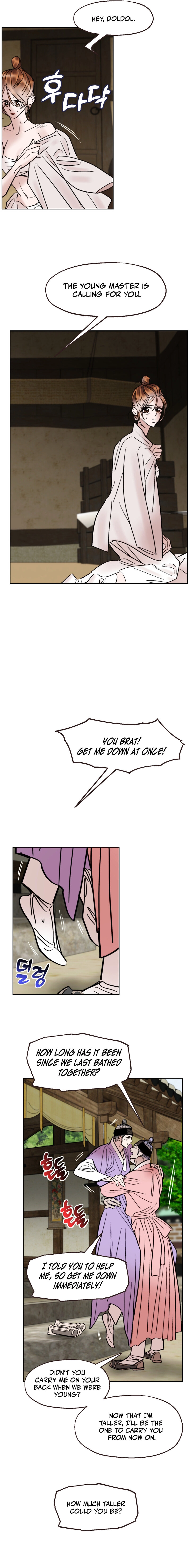 Read Fox Eyes Briefly Opened chapter 25 image 8 on Lezhin