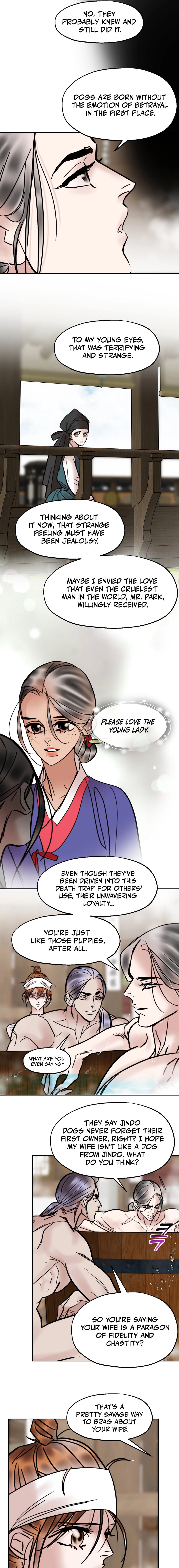 Read Fox Eyes Briefly Opened chapter 26 image 8 on Lezhin