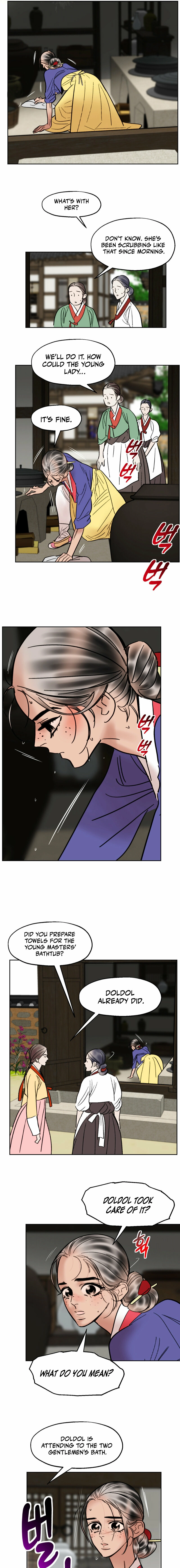 Read Fox Eyes Briefly Opened chapter 27 image 8 on Lezhin