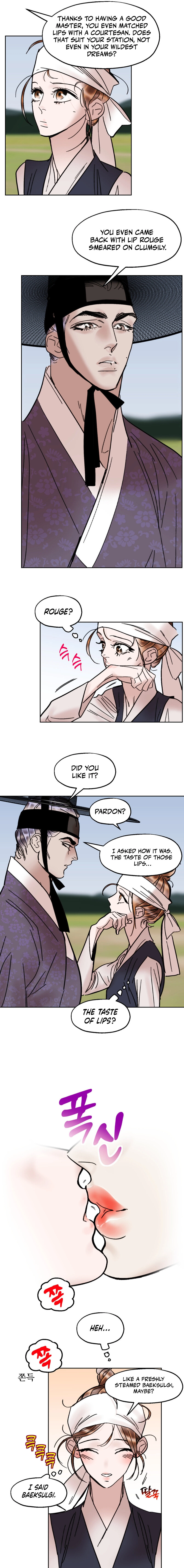 Read Fox Eyes Briefly Opened chapter 29 image 4 on Lezhin
