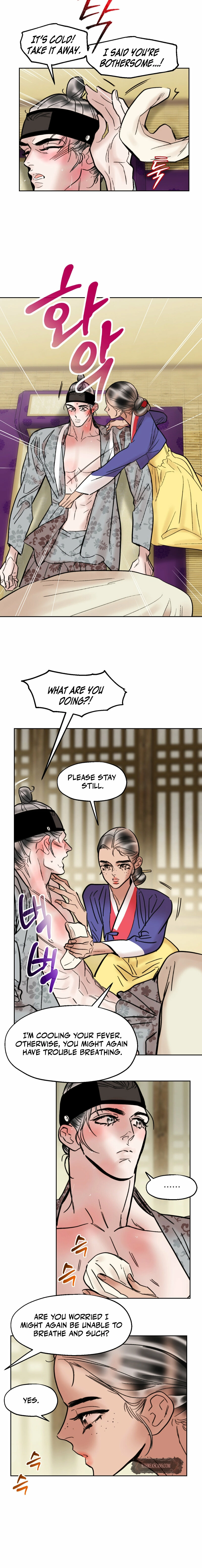 Read Fox Eyes Briefly Opened chapter 30 image 5 on Lezhin