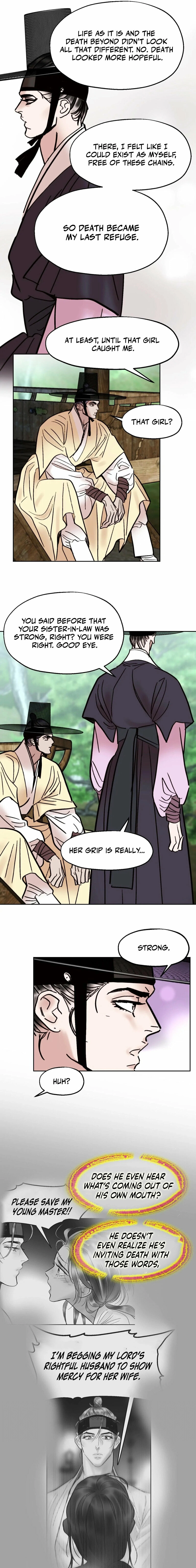 Read Fox Eyes Briefly Opened chapter 36 image 4 on Lezhin