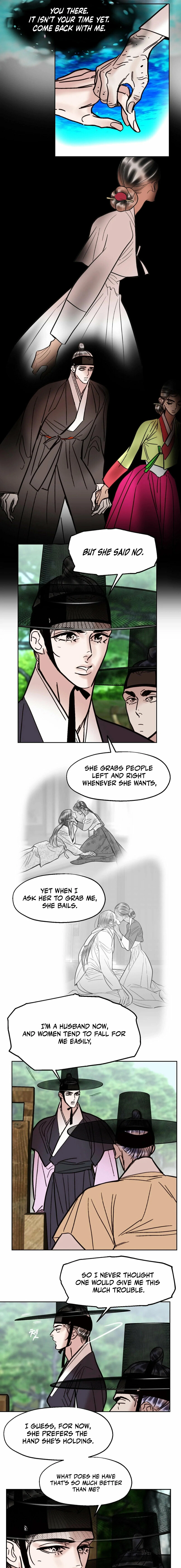 Read Fox Eyes Briefly Opened chapter 36 image 6 on Lezhin