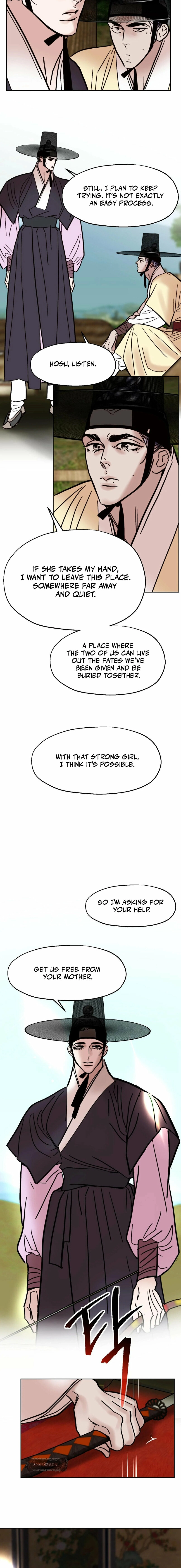 Read Fox Eyes Briefly Opened chapter 36 image 7 on Lezhin