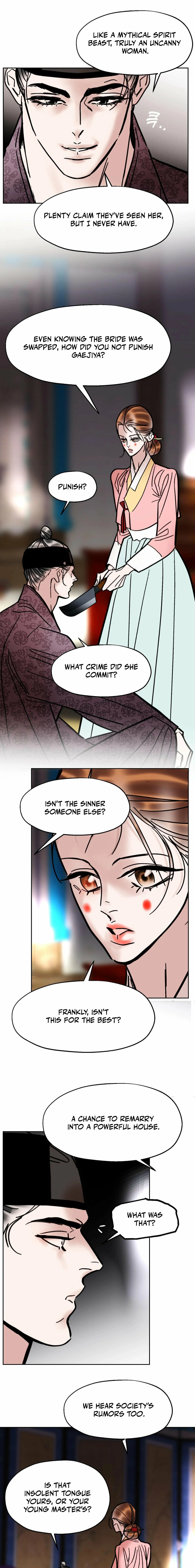 Read Fox Eyes Briefly Opened chapter 37 image 4 on Lezhin