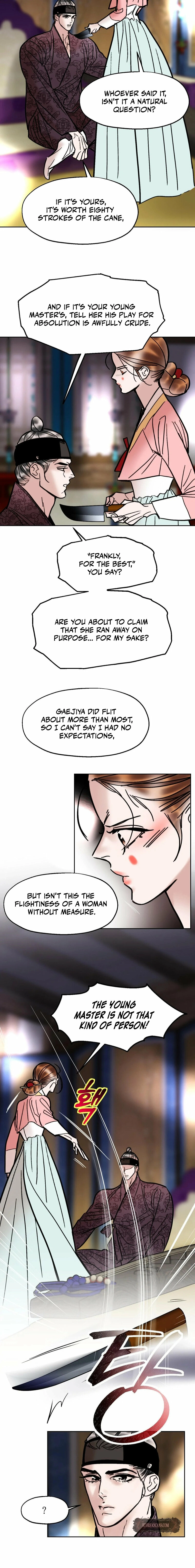 Read Fox Eyes Briefly Opened chapter 37 image 5 on Lezhin
