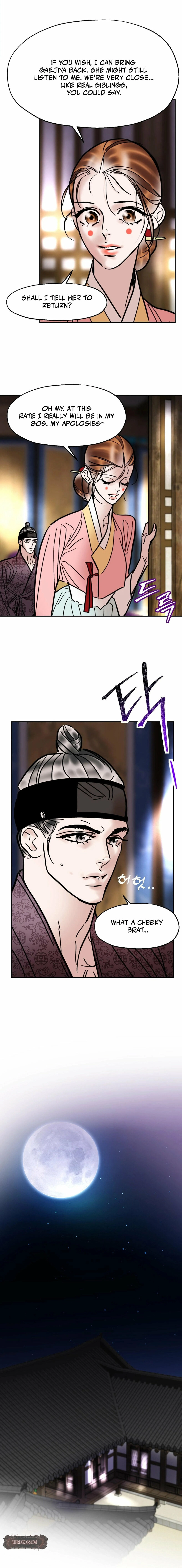Read Fox Eyes Briefly Opened chapter 37 image 7 on Lezhin