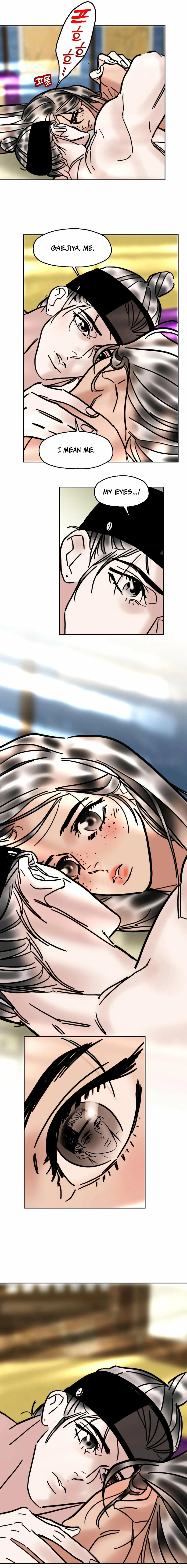 Read Fox Eyes Briefly Opened chapter 41 image 8 on Lezhin