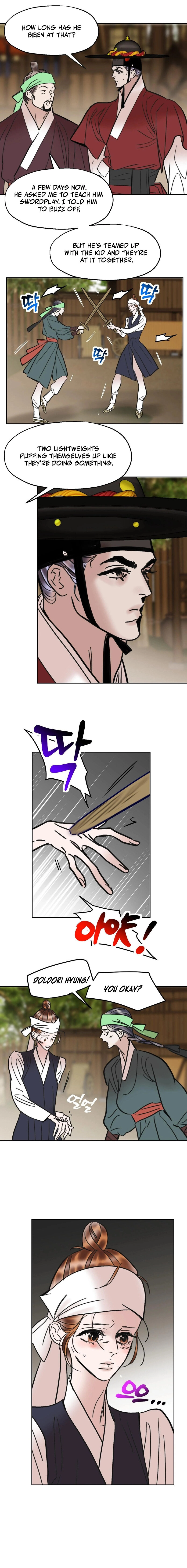 Read Fox Eyes Briefly Opened chapter 45 image 6 on Lezhin