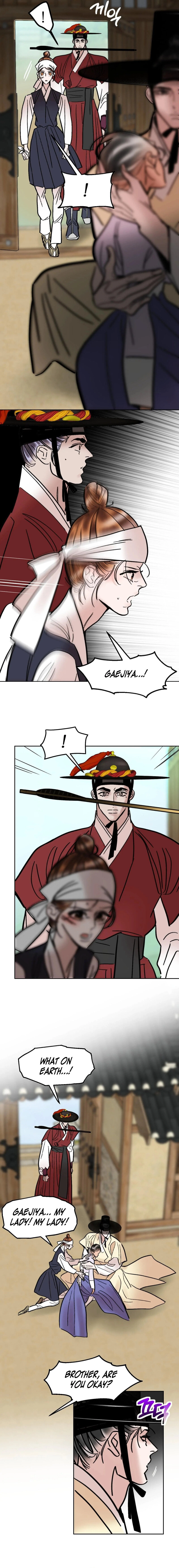 Read Fox Eyes Briefly Opened chapter 46 image 9 on Lezhin