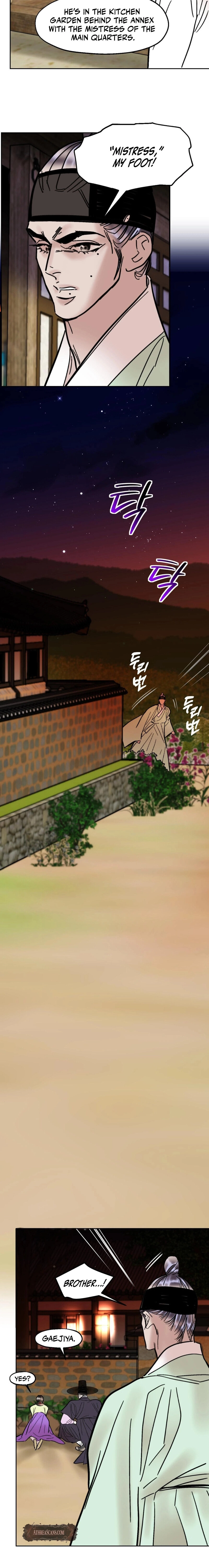 Read Fox Eyes Briefly Opened chapter 49 image 9 on Lezhin