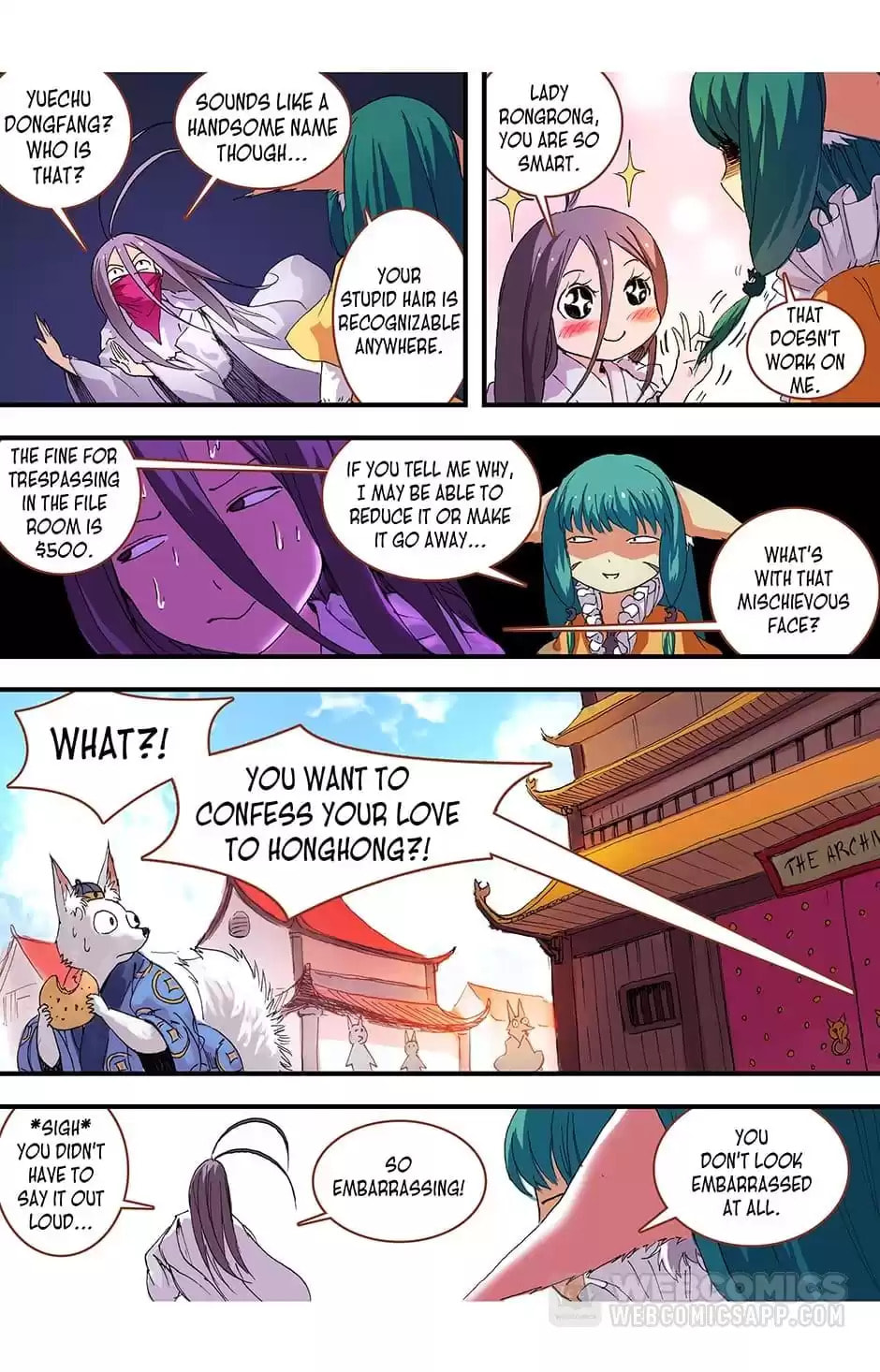 Read Fox Spirit Matchmaker chapter 59 image 3 on Lezhin
