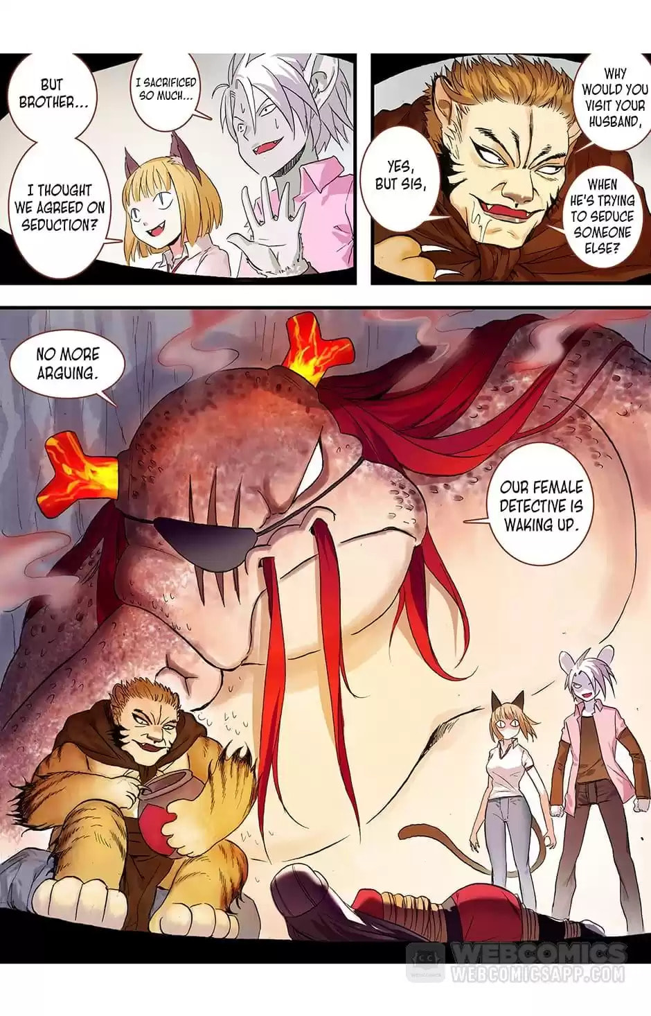 Read Fox Spirit Matchmaker chapter 77 image 10 on Lezhin