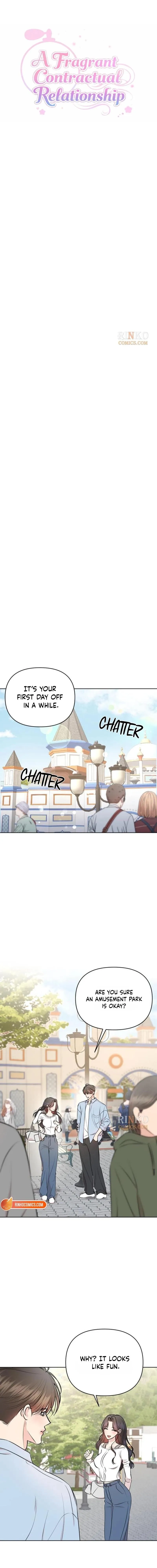 Read Fragrant Contractual Relationship chapter 25 image 2 on Lezhin