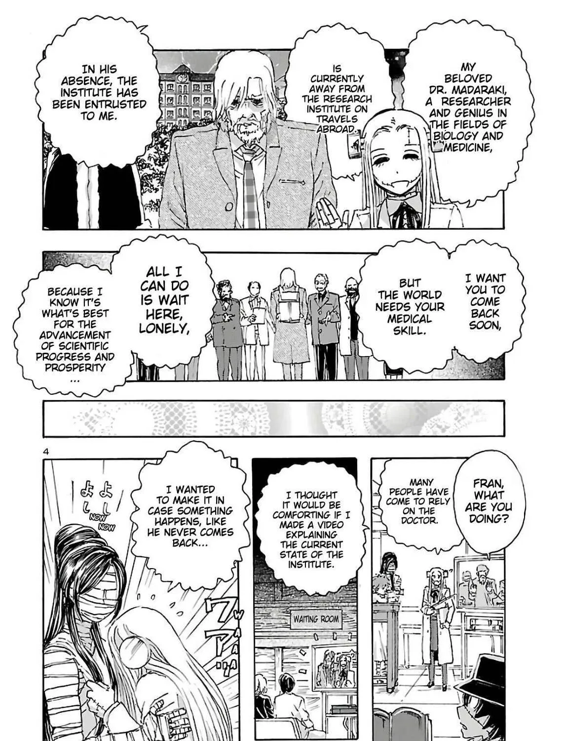 Read Franken Fran Frantic chapter 14 image 6 on Lezhin