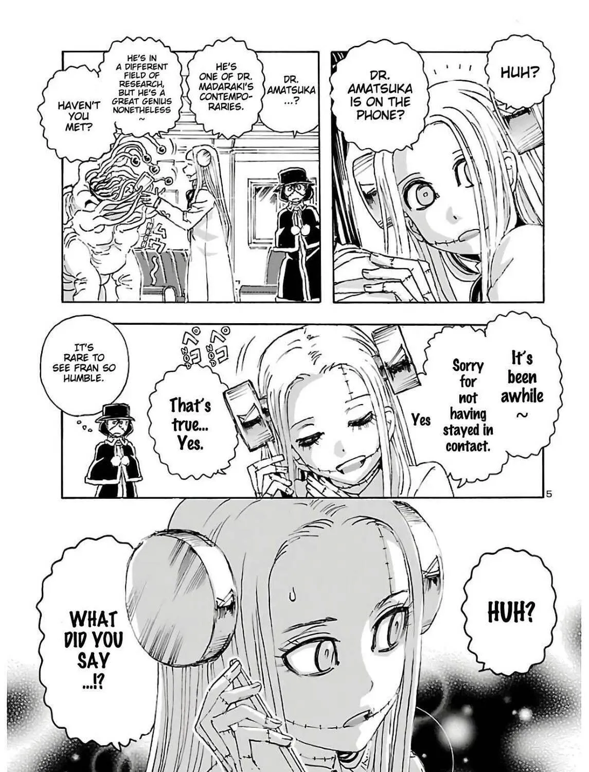 Read Franken Fran Frantic chapter 14 image 8 on Lezhin