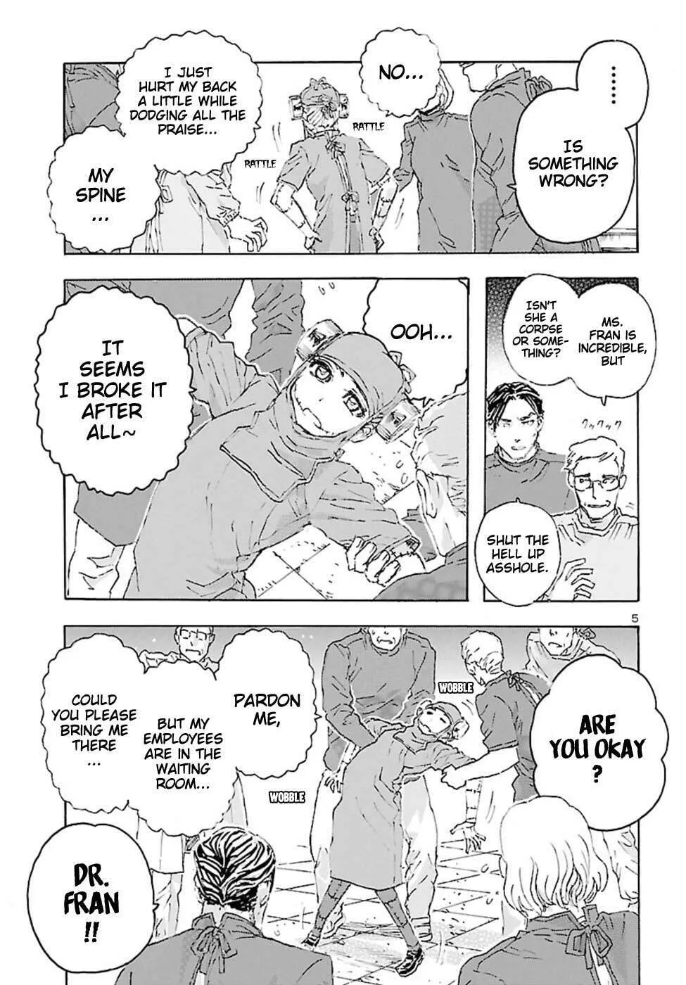 Read Franken Fran Frantic chapter 16 image 3 on Lezhin