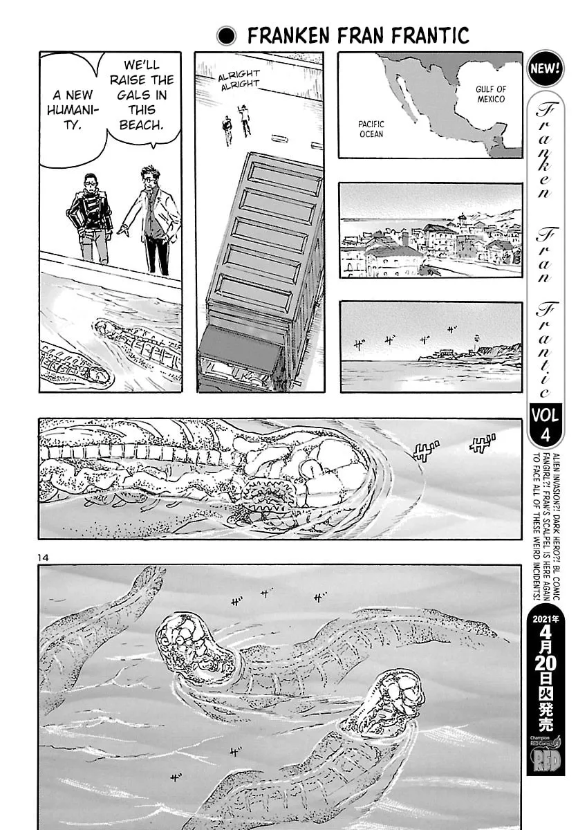 Read Franken Fran Frantic chapter 25 image 13 on Lezhin