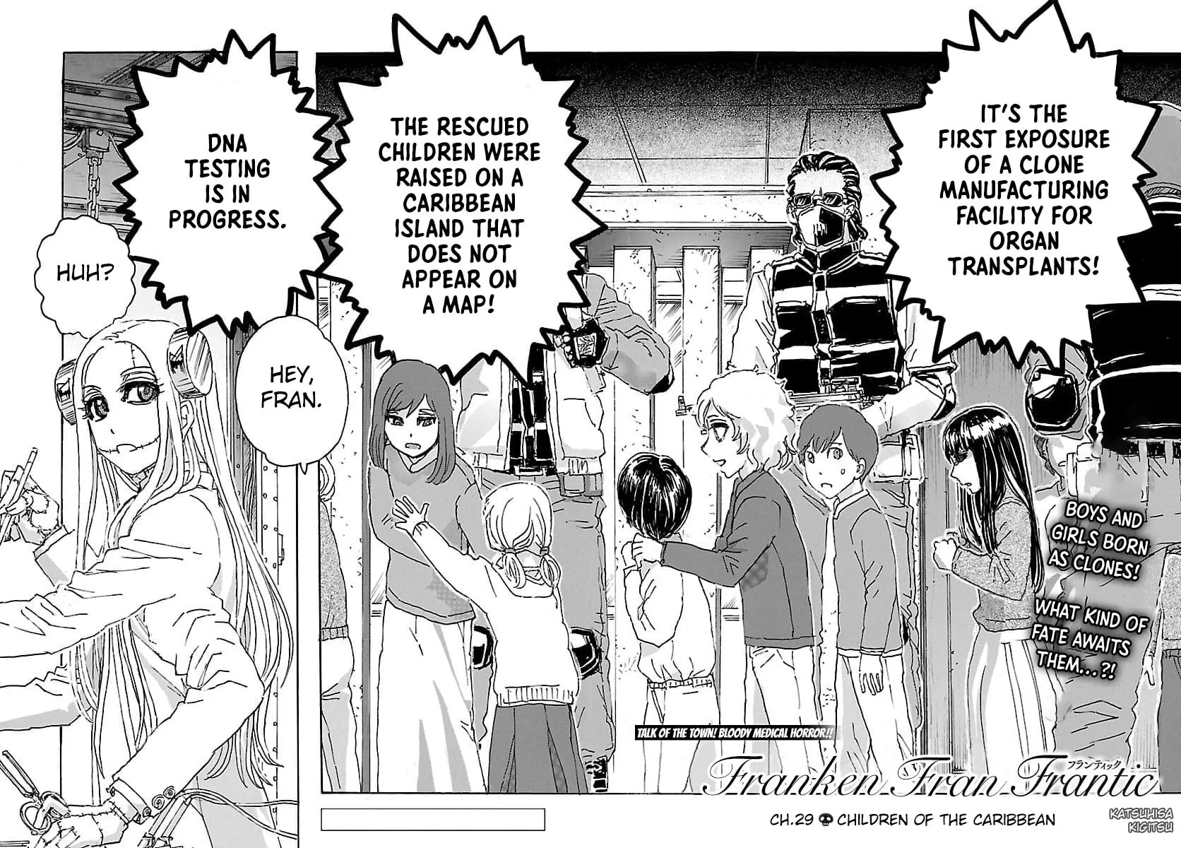 Read Franken Fran Frantic chapter 29 image 1 on Lezhin