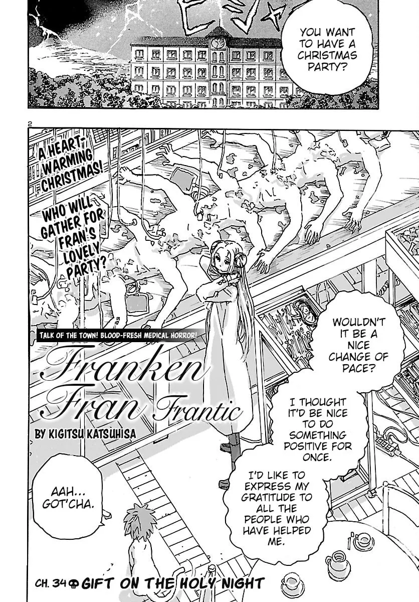 Read Franken Fran Frantic chapter 34 image 1 on Lezhin