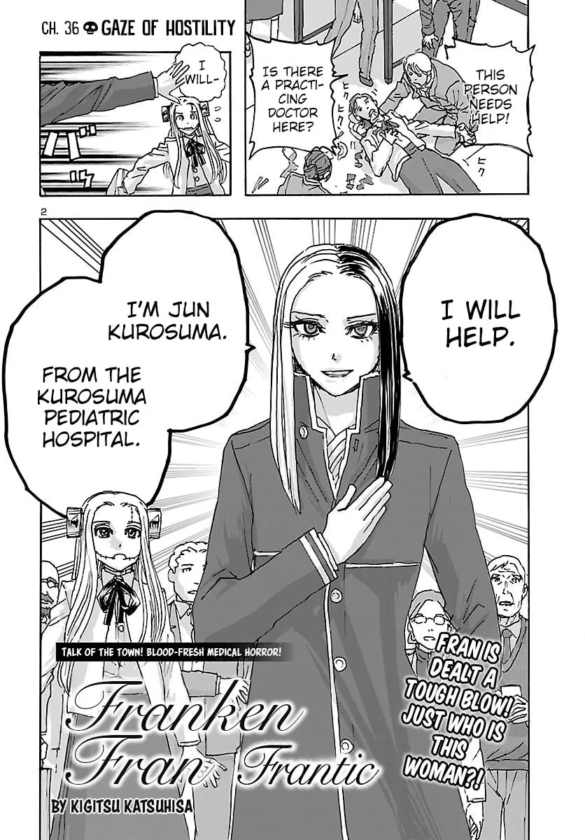 Read Franken Fran Frantic chapter 36 image 1 on Lezhin