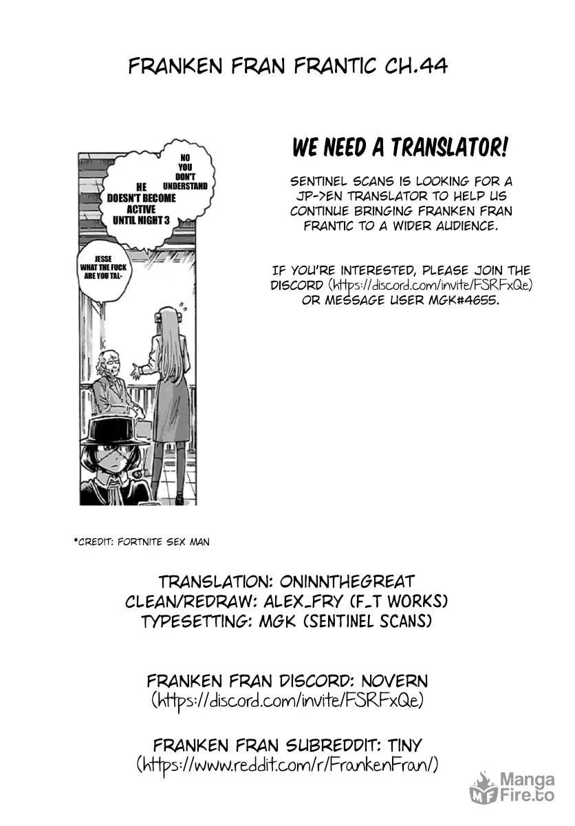 Read Franken Fran Frantic chapter 44 image 23 on Lezhin