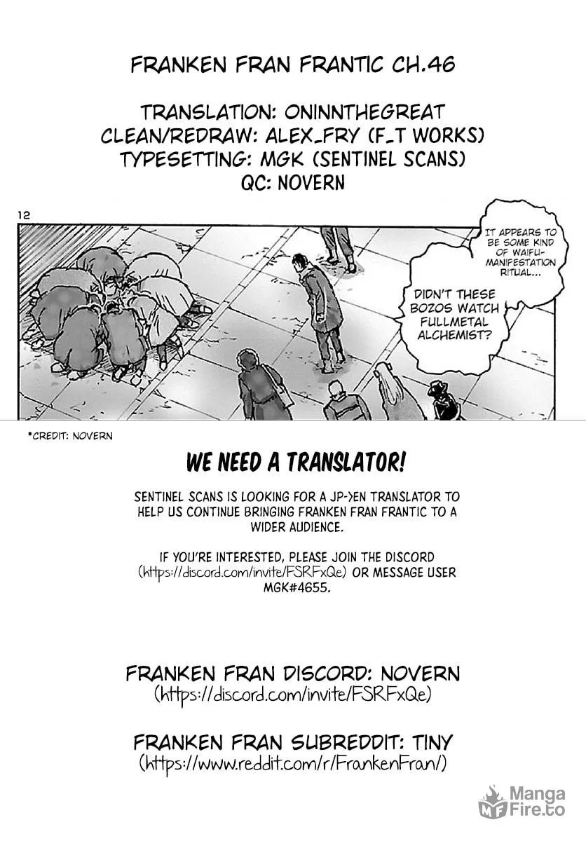 Read Franken Fran Frantic chapter 46 image 23 on Lezhin