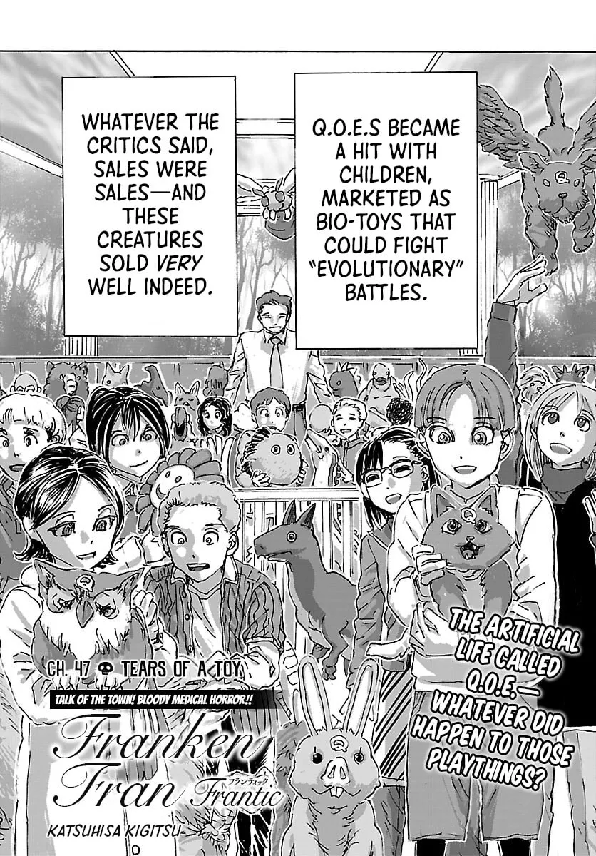 Read Franken Fran Frantic chapter 47 image 1 on Lezhin