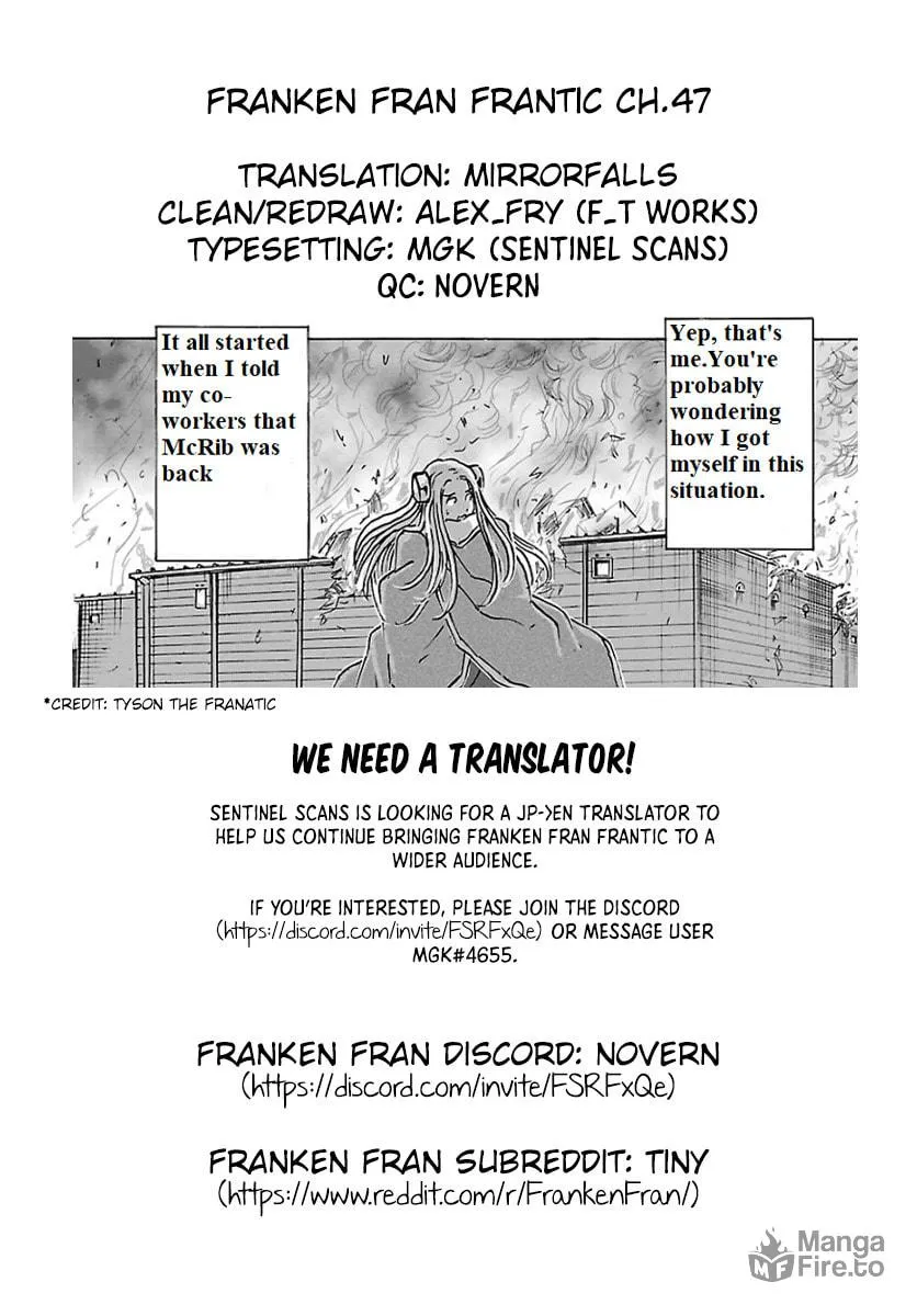 Read Franken Fran Frantic chapter 47 image 23 on Lezhin