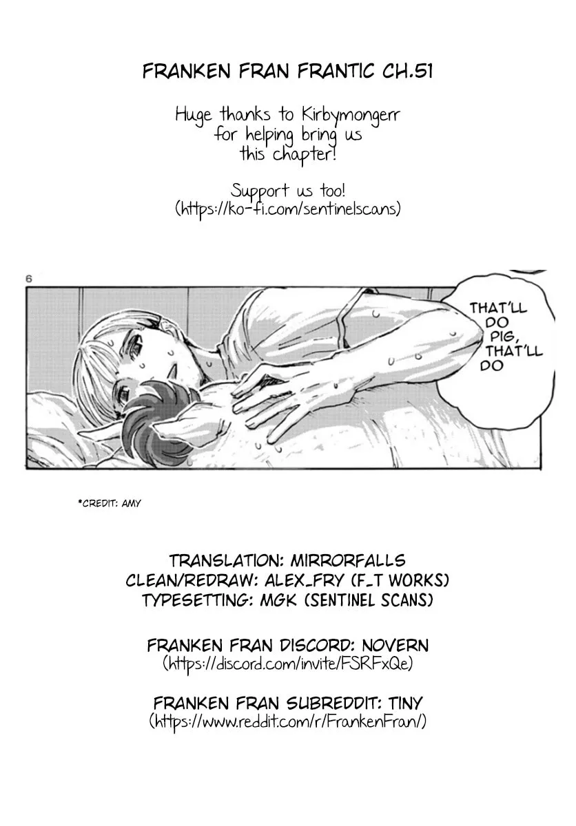 Read Franken Fran Frantic chapter 51 image 22 on Lezhin
