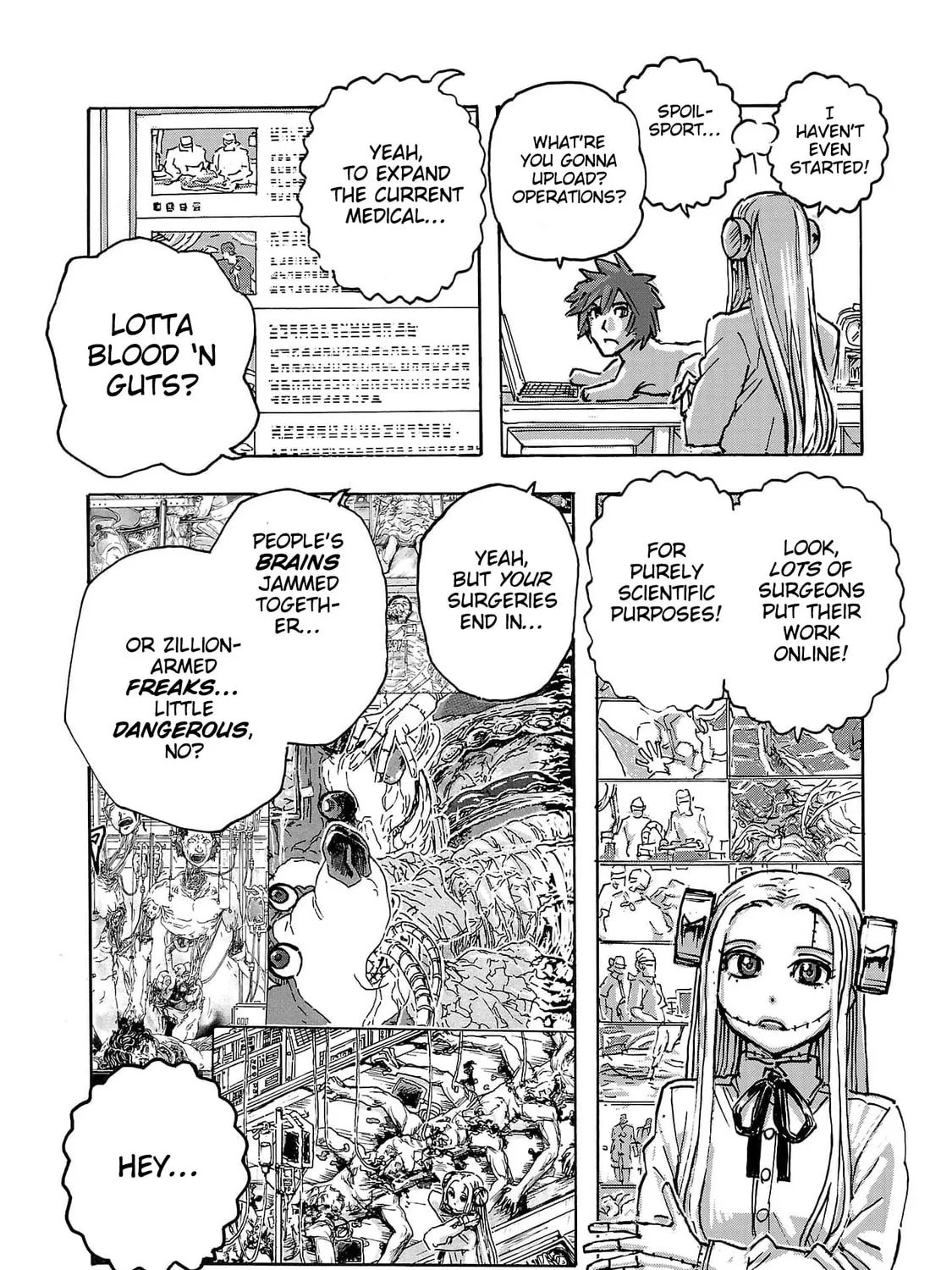 Read Franken Fran Frantic chapter 52.5 image 2 on Lezhin