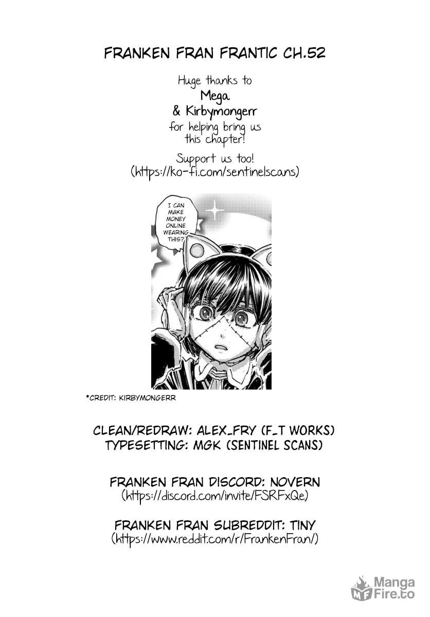 Read Franken Fran Frantic chapter 52 image 23 on Lezhin