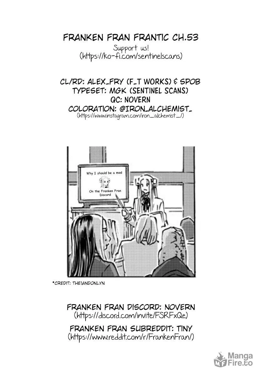 Read Franken Fran Frantic chapter 53 image 24 on Lezhin