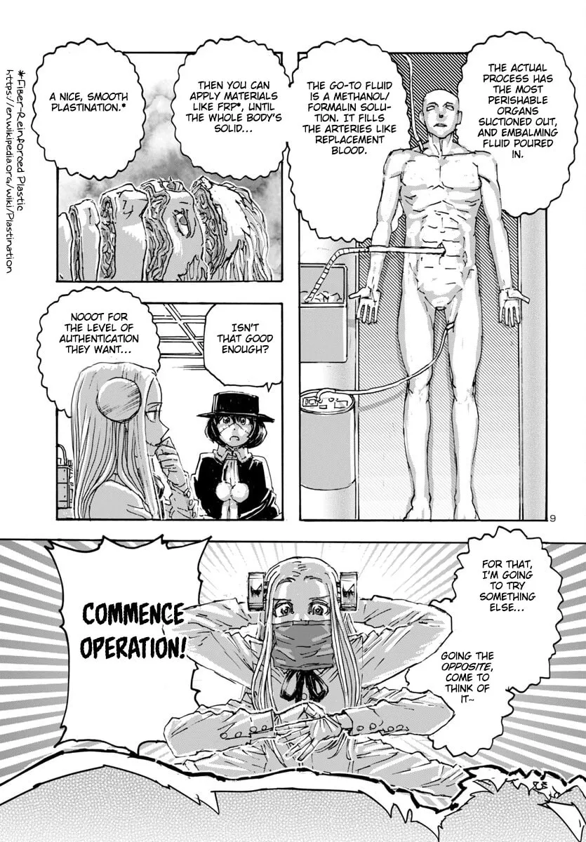 Read Franken Fran Frantic chapter 58 image 7 on Lezhin