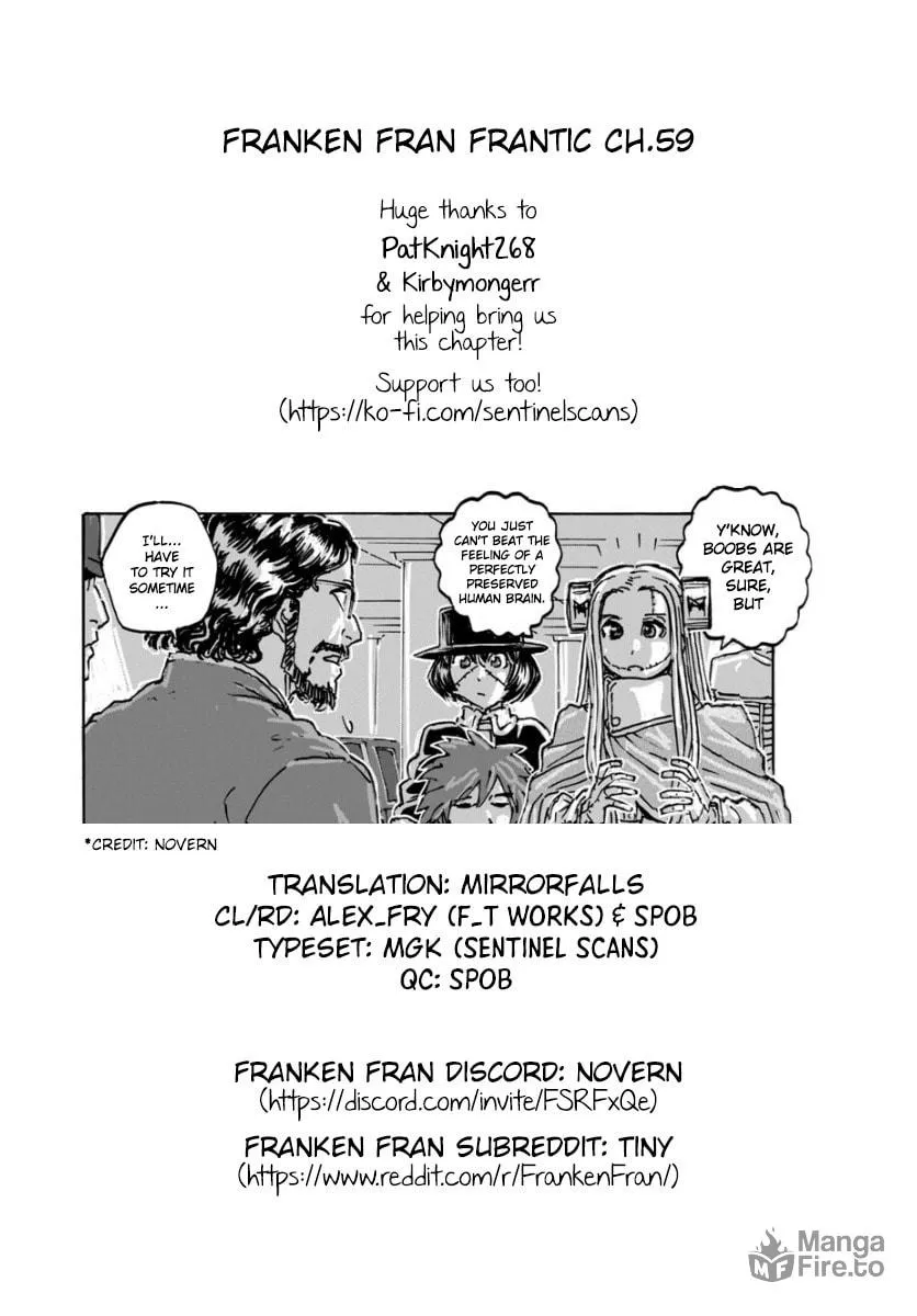 Read Franken Fran Frantic chapter 59 image 24 on Lezhin
