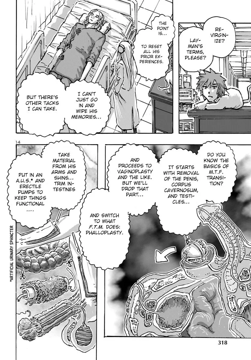 Read Franken Fran Frantic chapter 60 image 13 on Lezhin
