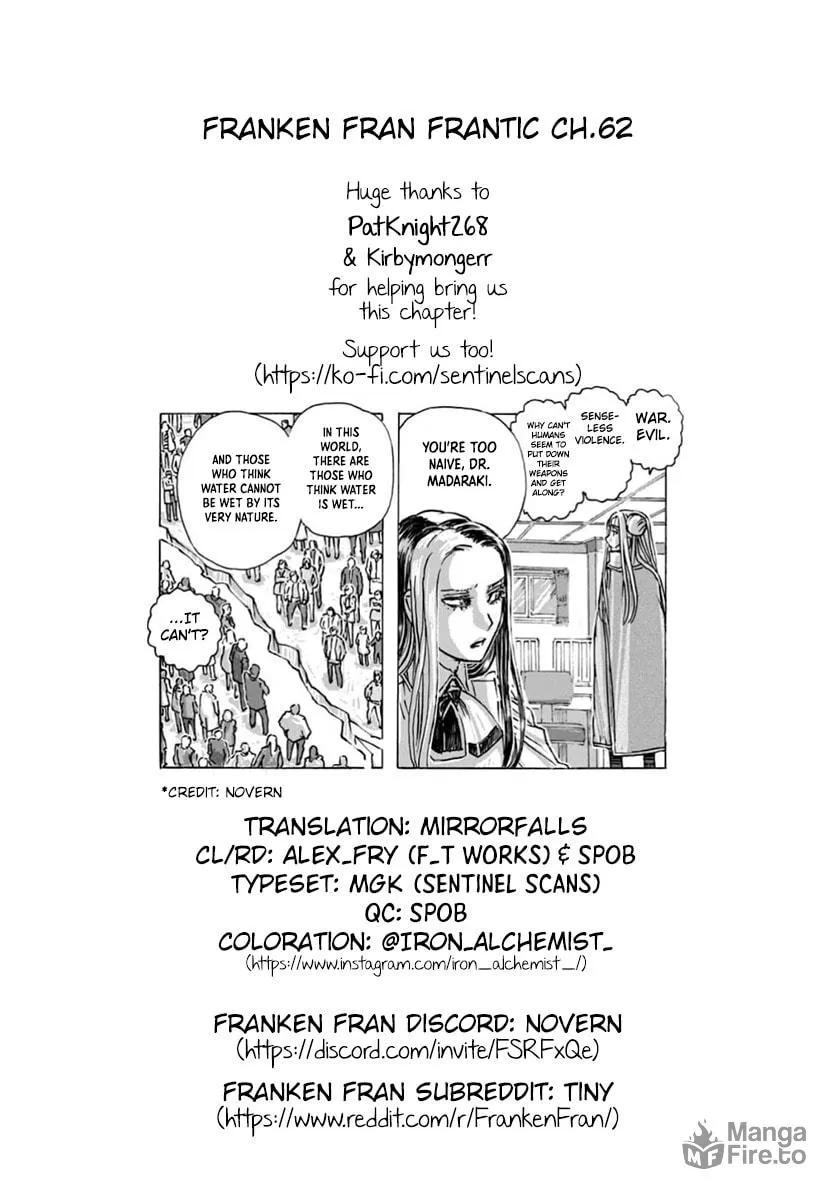 Read Franken Fran Frantic chapter 62 image 23 on Lezhin