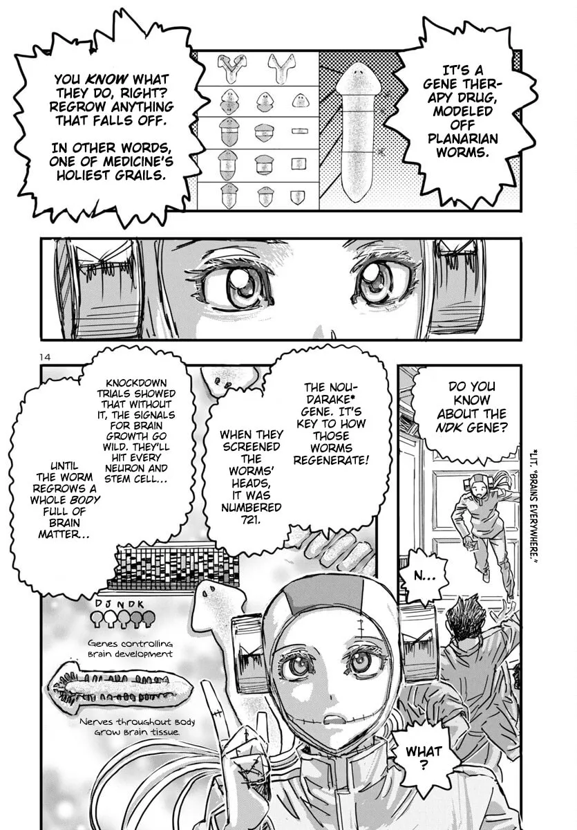Read Franken Fran Frantic chapter 63 image 13 on Lezhin