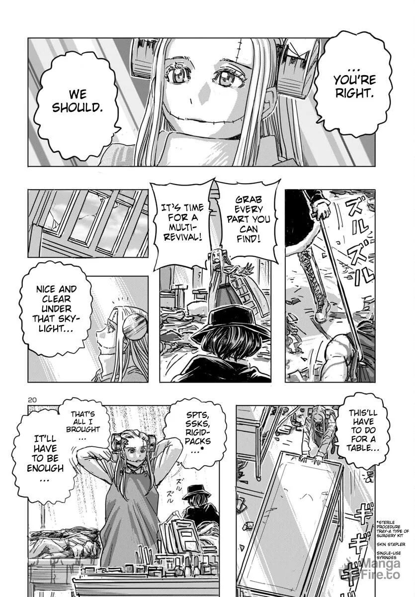 Read Franken Fran Frantic chapter 64 image 19 on Lezhin
