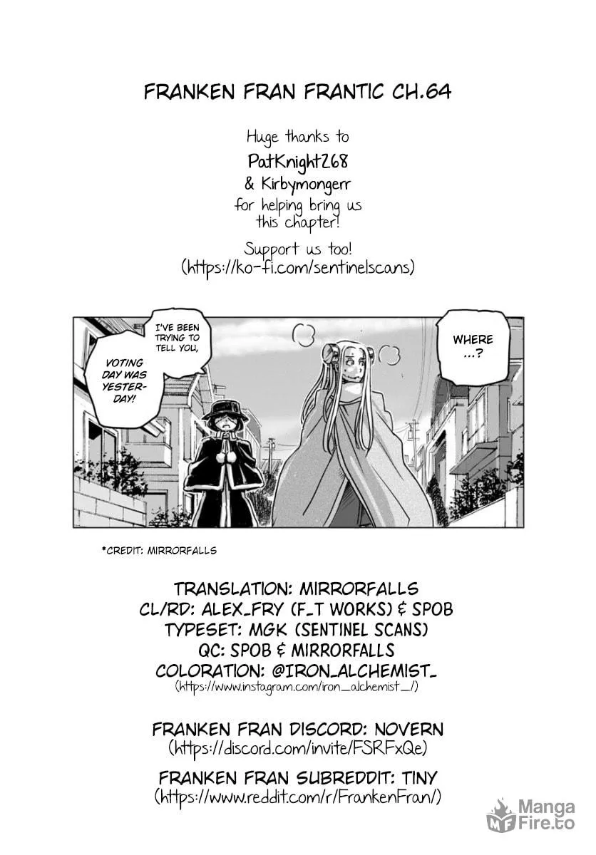 Read Franken Fran Frantic chapter 64 image 24 on Lezhin