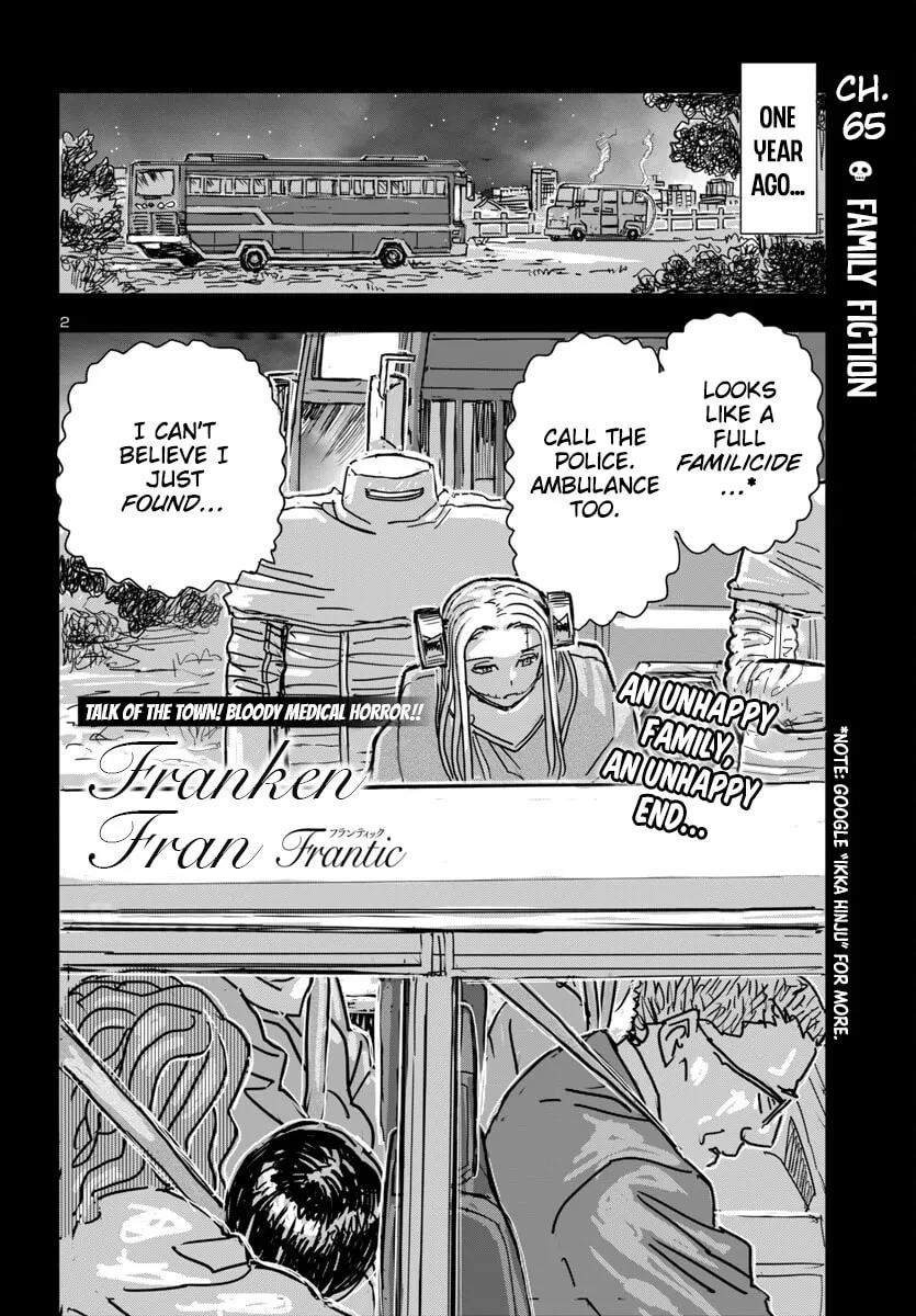 Read Franken Fran Frantic chapter 65 image 1 on Lezhin
