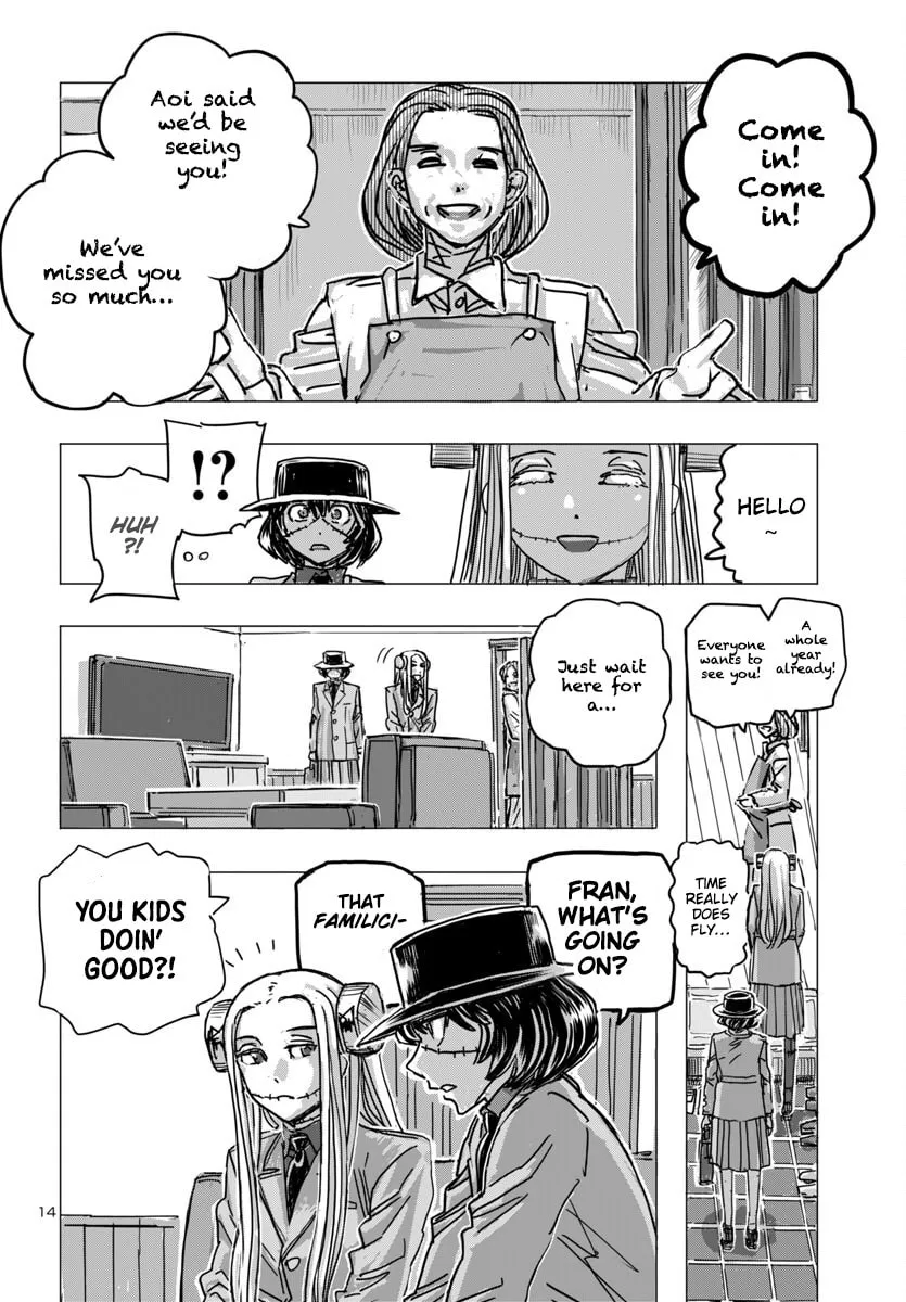 Read Franken Fran Frantic chapter 65 image 13 on Lezhin
