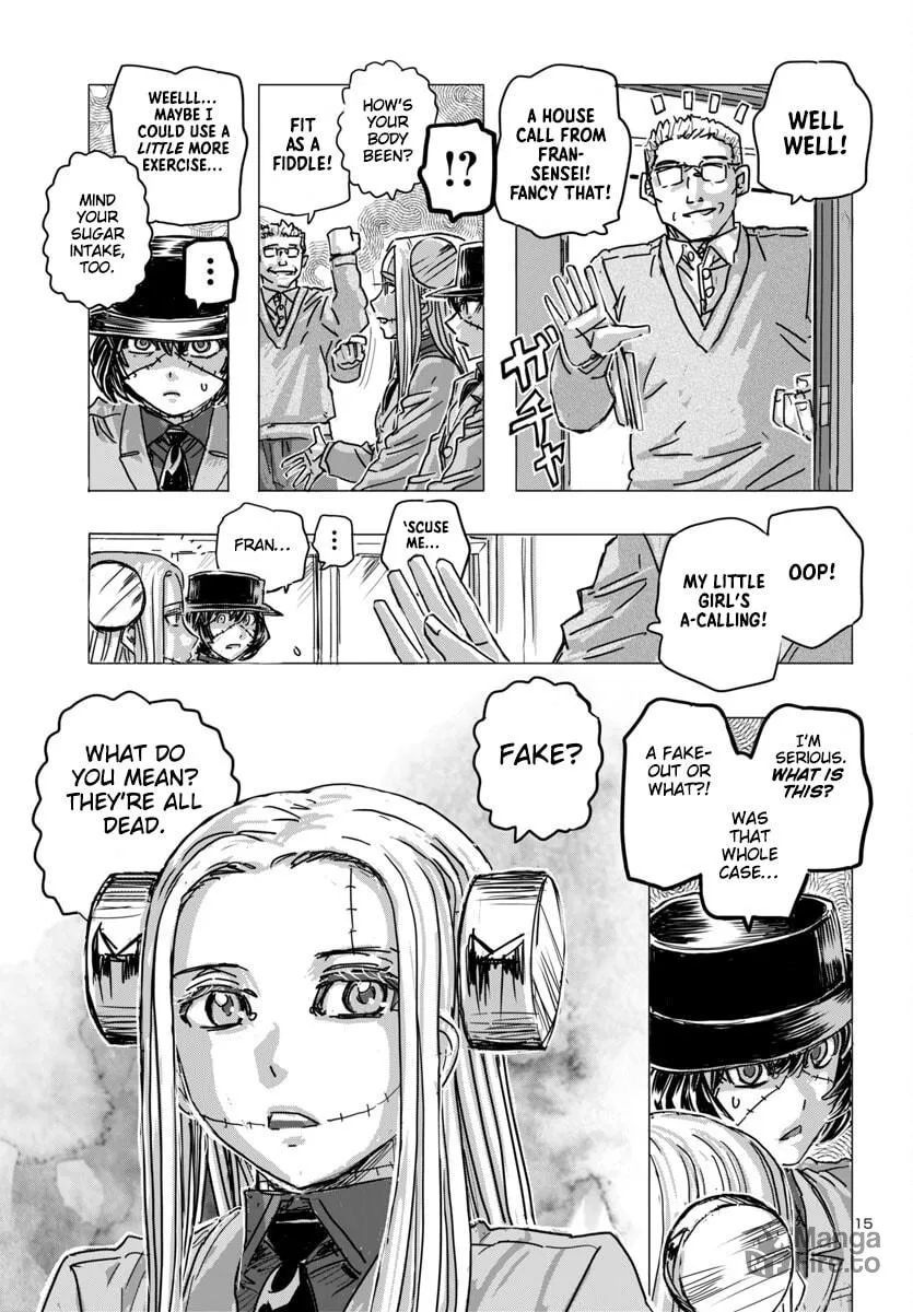 Read Franken Fran Frantic chapter 65 image 14 on Lezhin